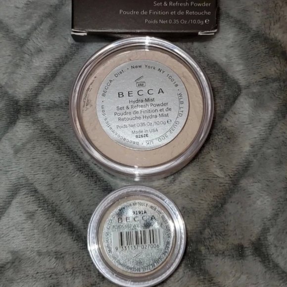 Becca Cosmetics Hydra-Mist Set and Refresh Powders!